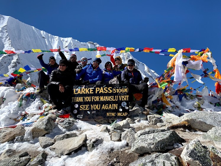 Day 18: Dharamsala to Bhimthang (3,725m/12,205 ft) by crossing Larkya La pass (5,065 m/16,729 ft)