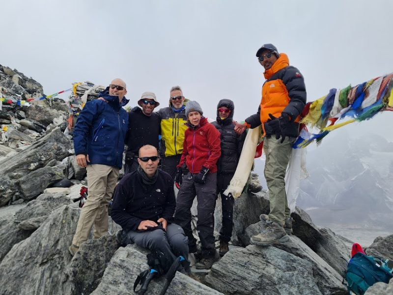 Cross Kongma La Pass (5,535 m)
