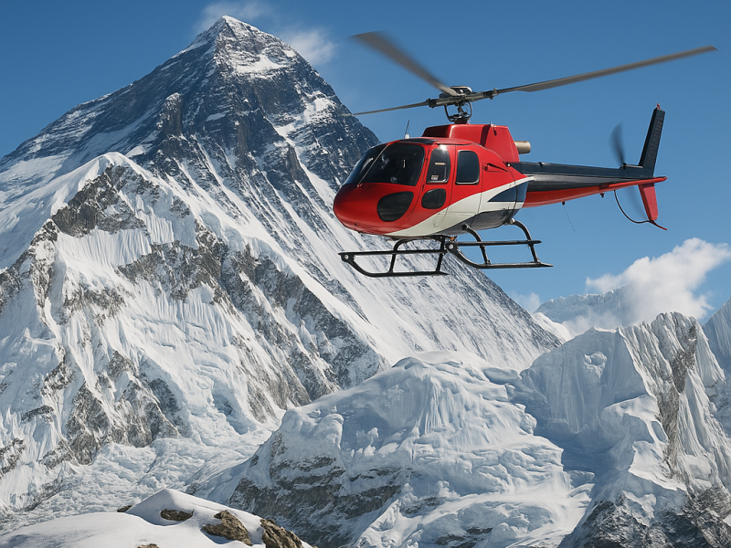 Can a Helicopter Fly on Top of Mount Everest?