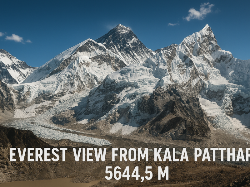Does the Everest Base Camp Trek 5364m need to climb the Kala Patthar at 5545 M.