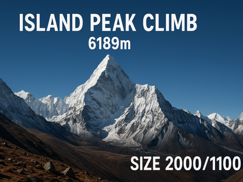 Does the Island Peak Climb 6189m need to cross the Kongma La Pass 5550 m? with Everest Base Camp Trek and Passed Kongma la Pass 5550