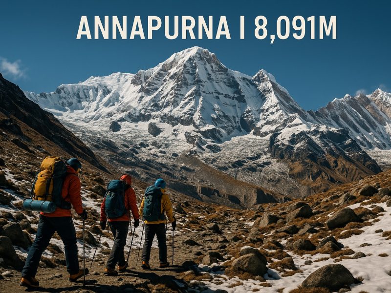 Annapurna I 8,091M.