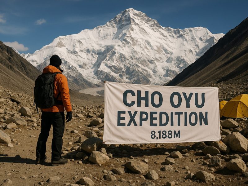 Cho Oyu (8,188 meters): The Sixth-Highest Mountain in the World