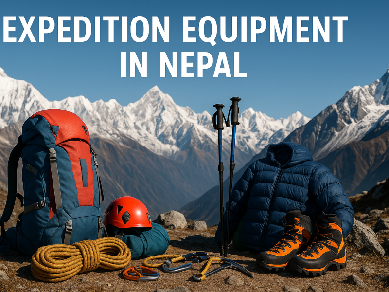 Climbing Equipment and Oxygen for 8000m Mountains