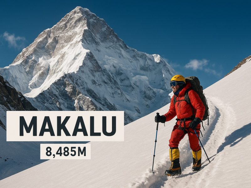 Makalu (8,485 meters) – A Majestic Himalayan Giant