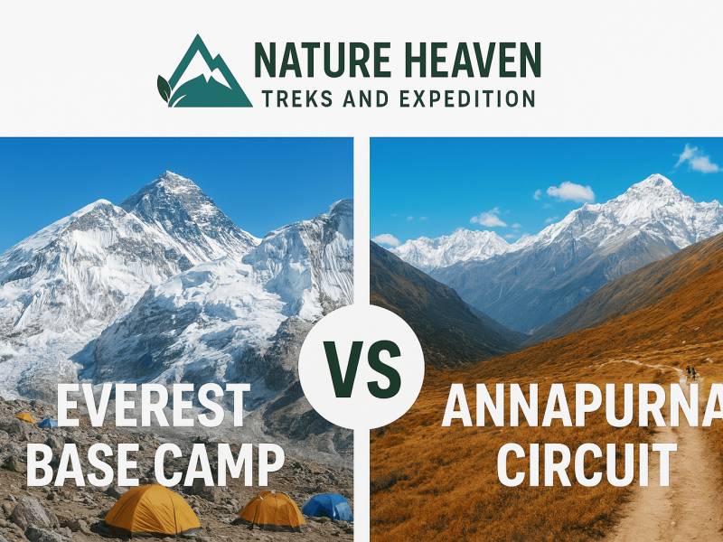 Everest Base Camp vs Annapurna Circuit | How They Differ?