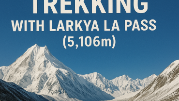 Does the Manaslu Circuit Trek need to cross the Larkya La Pass at 5106 M.