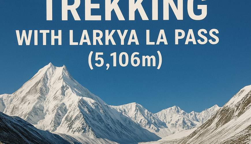 Does the Manaslu Circuit Trek need to cross the Larkya La Pass at 5106 M.