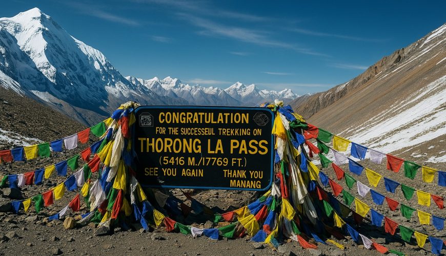 "Does the Annapurna Circuit Trek Need to Cross the Thorong La Pass at 5416m