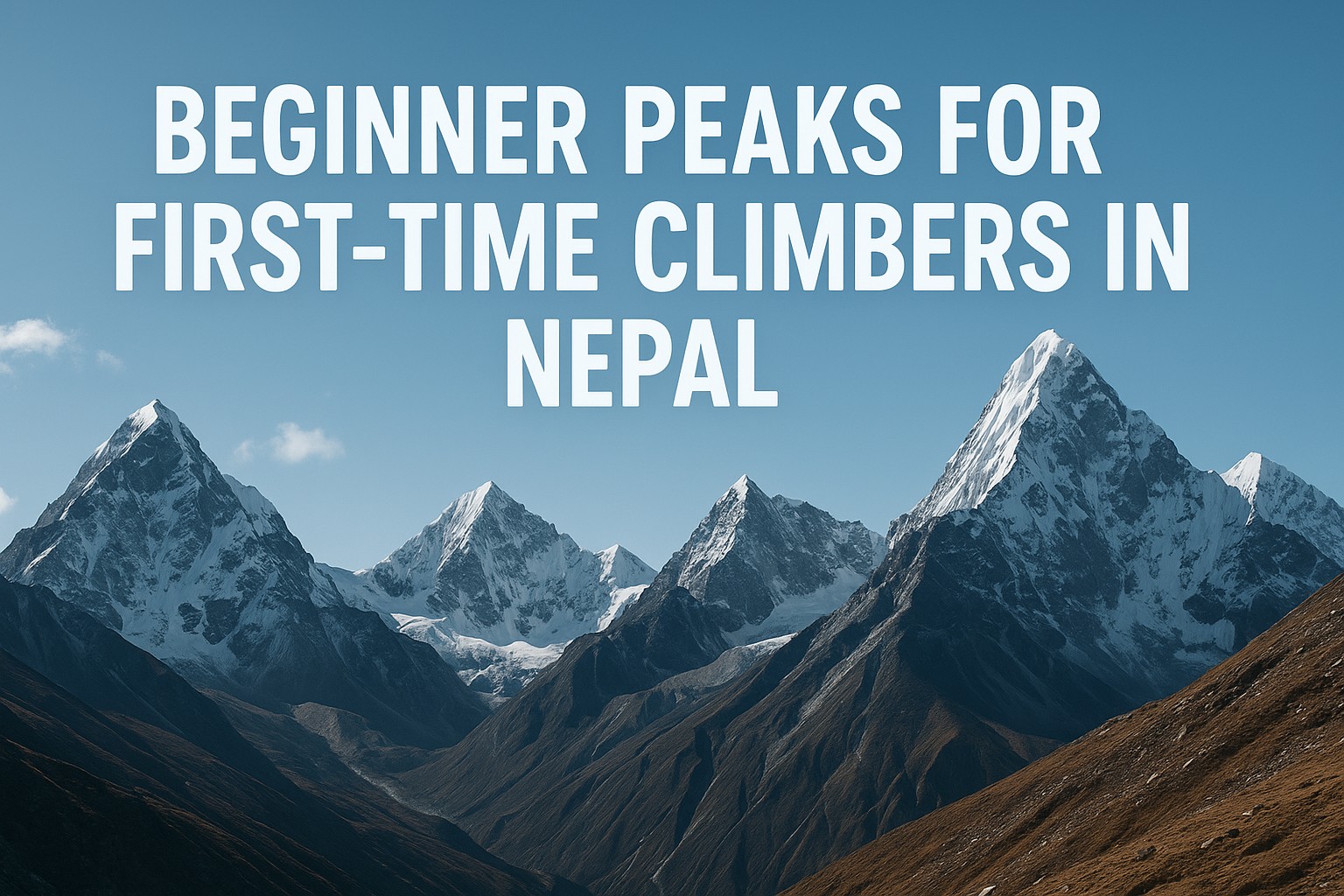 Beginner Peaks for First-Time Climbers in Nepal