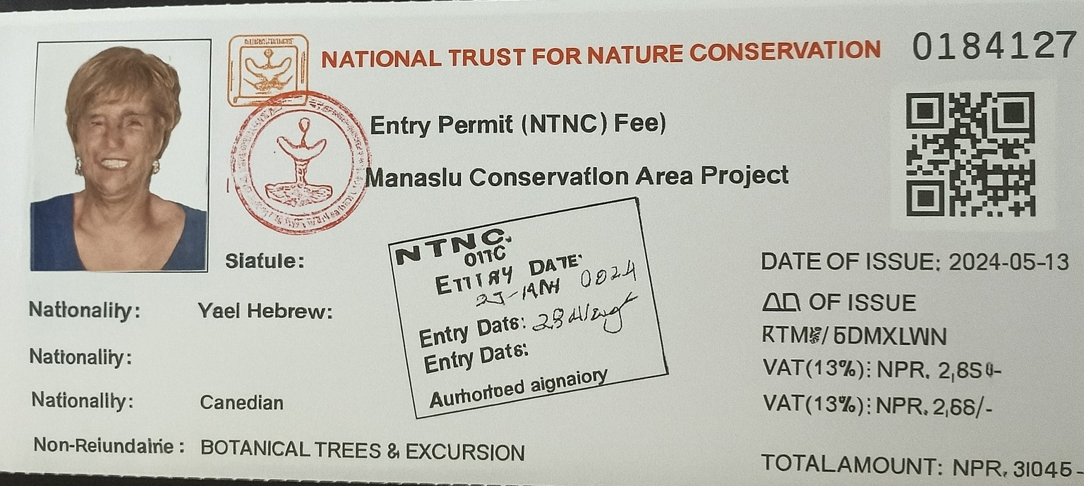 Manaslu Circuit Trek Permits