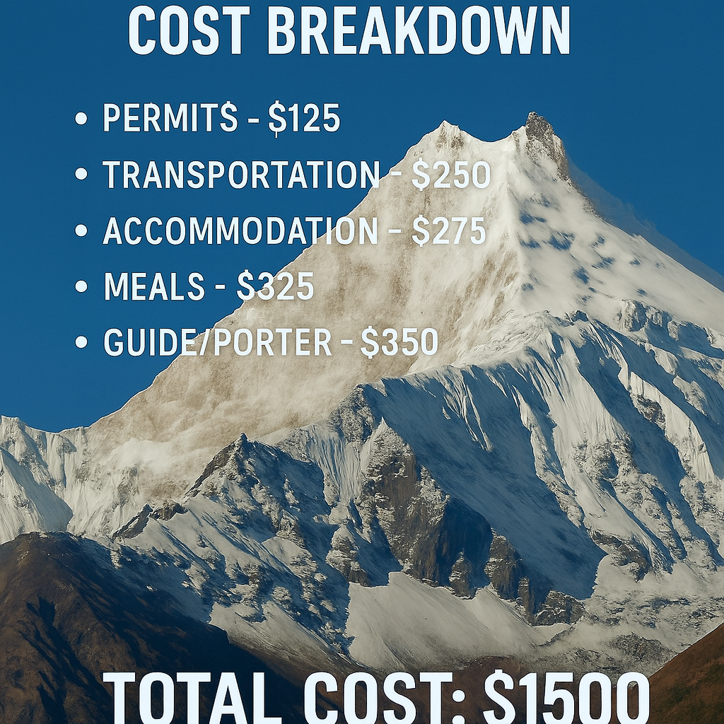 Manaslu Circuit Trek Cost Breakdown with Nature Heaven Treks and Expedition
