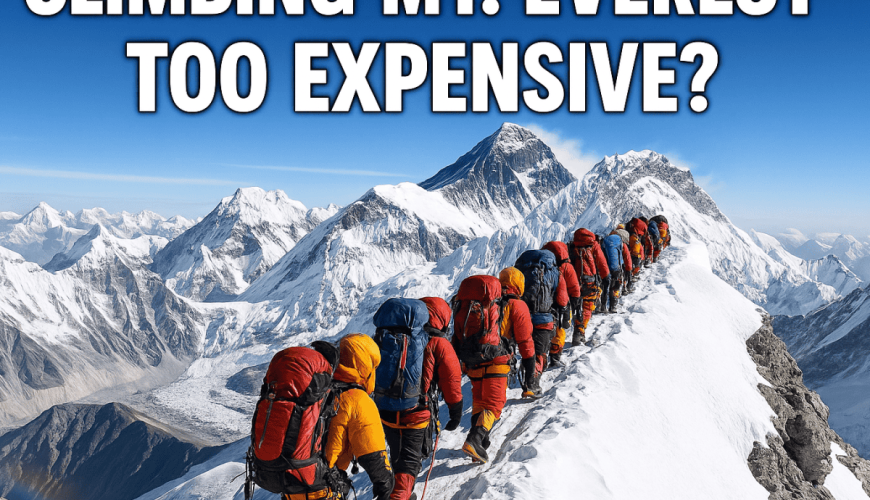 How Expensive Is It to Climb Mount Everest