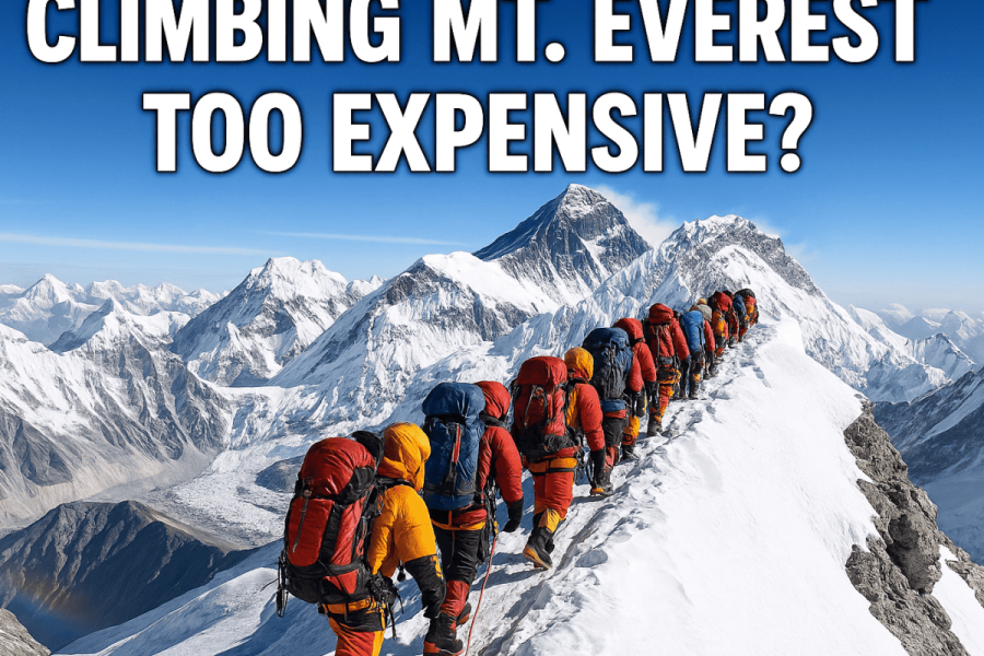 How Expensive Is It to Climb Mount Everest